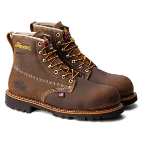 Thorogood Men's American Heritage 6 Crazy Horse Safety Toe Waterproof 400g Insulated Work Boot